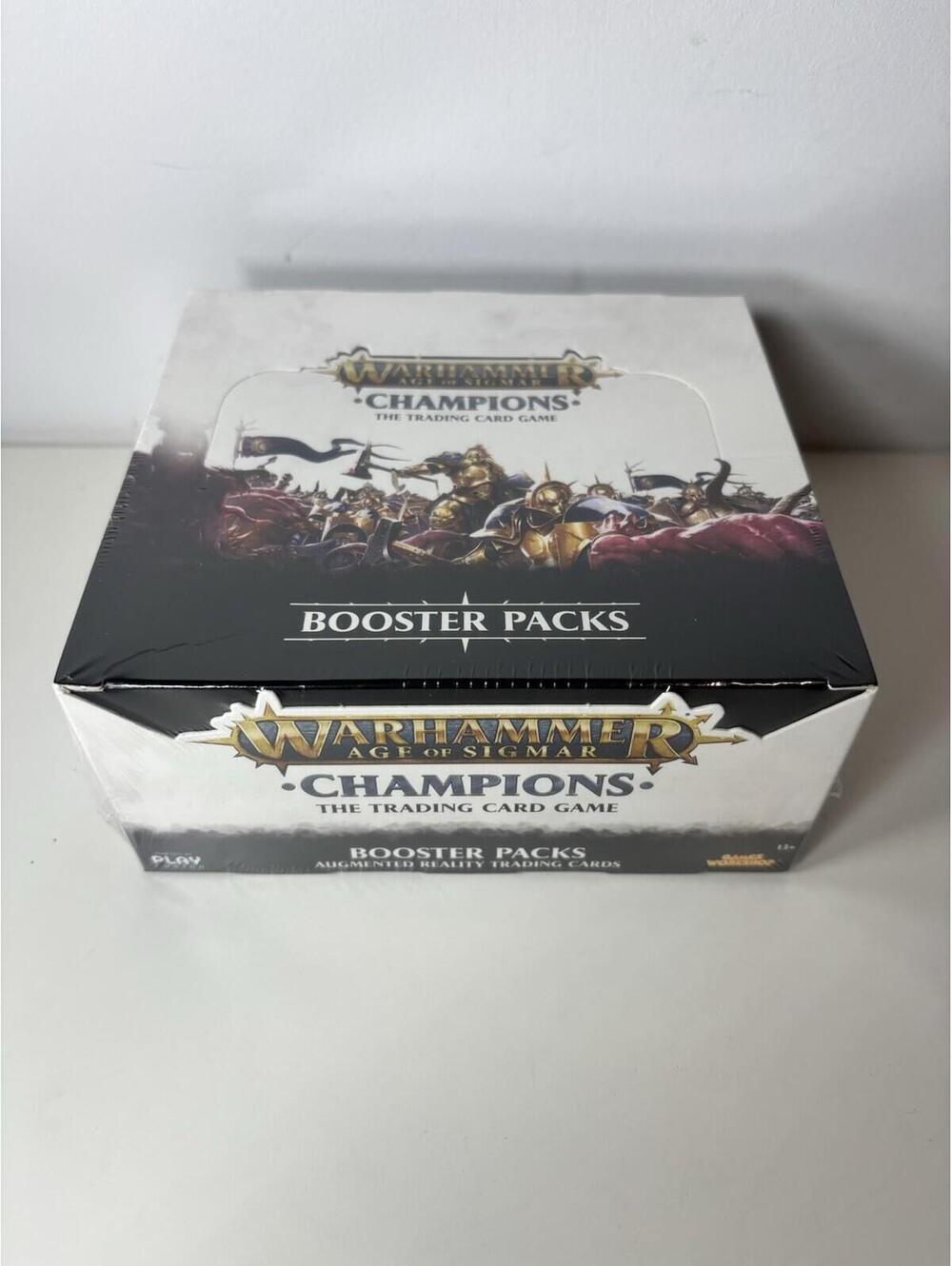 2018 Warhammer Age Of Sigmar TCG Champions Factory Sealed Booster Box - 24 Packs